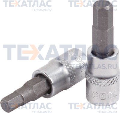 Licota H4H006 Головка торцевая с шестигранной вставкой 1/2" 6 мм L=55 мм
