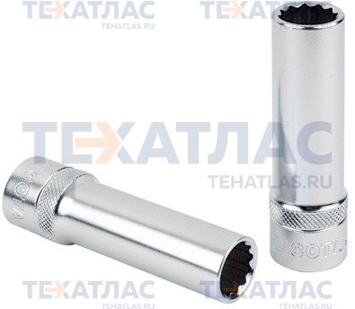 Licota F4013L Головка торцевая глубокая 12гр. 1/2" 13 мм