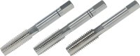 VOLKEL VO-23314 Метчики ручные UNC 1/4-20, комплект 3 шт., DIN 352, HSS-G