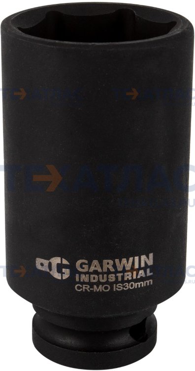 GARWIN 620272-32 Головка торцевая ударная глубокая 1/2", 6 гр., 32 мм