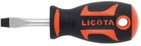 Licota ASD-5303865 Отвертка профессиональная короткая (шлиц) SL6.5, 38 мм