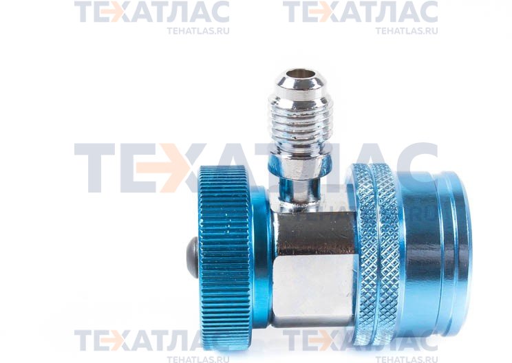 Licota ATL-9007 Адаптер синий 1/4" для двухвентильного манометрического коллектора