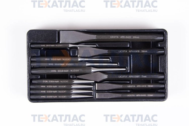 Licota ACK-274006 Набор ударно-режущего инструмента в ложементе, 13 пр. Licota ACK-274006 Набор ударно-режущего инструмента в ложементе, 13 пр.