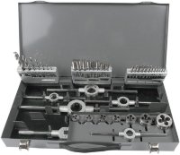 GARWIN GM-TCS44 Набор метчиков и плашек М3 - 12, HSS, DIN352, 44 предмета