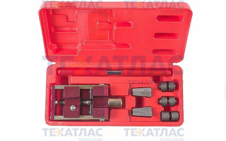 Licota ATA-0061 Набор для развальцовки тормозных трубок тисочного типа, проф.