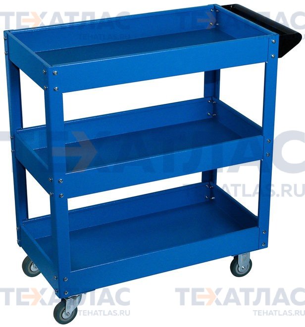 GARWIN 001060-5015 Тележка с тремя открытыми полками, синяя