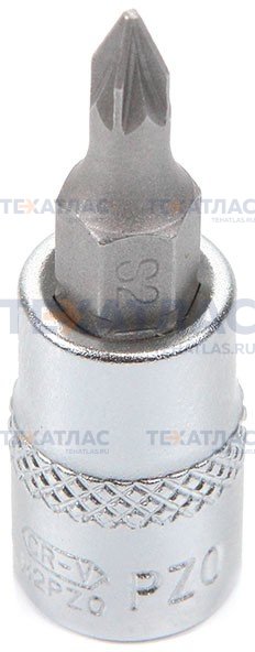 Licota H2PZ0 Головка торцевая с вставкой 1/4" PZ0