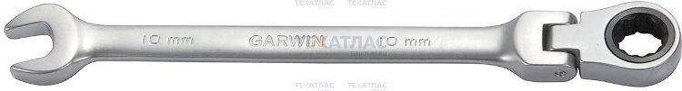 GARWIN 602135-19 Ключ комбинированный трещоточный с шарниром 19 мм GARWIN 602135-19 Ключ комбинированный трещоточный с шарниром 19 мм