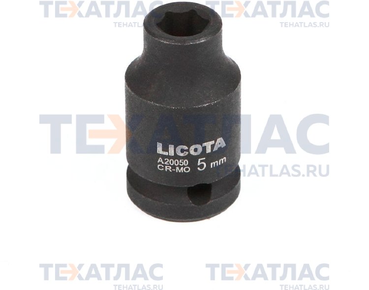 Licota A20050 Головка торцевая ударная 1/4" 5 мм