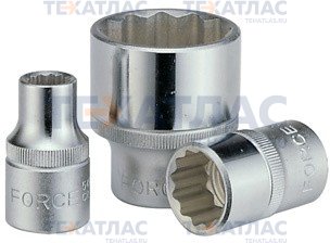 Force 5497.8 "1/2"  головка 12-гр. 7/8"