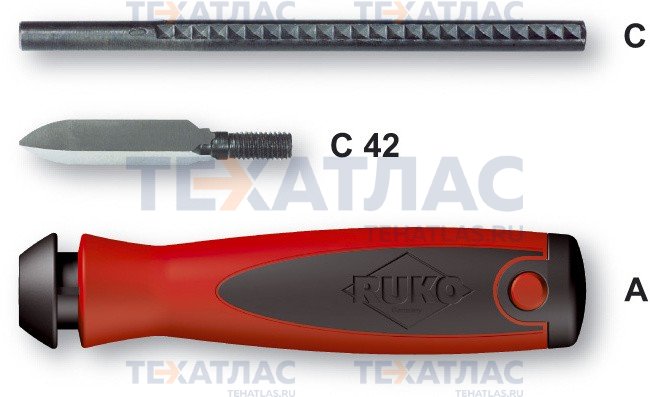 RUKO RK-107004 Набор Unigrat «C» из 3-х предметов