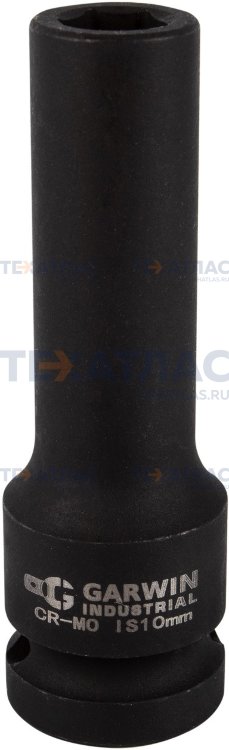 GARWIN 620272-12 Головка торцевая ударная глубокая 1/2", 6 гр., 12 мм