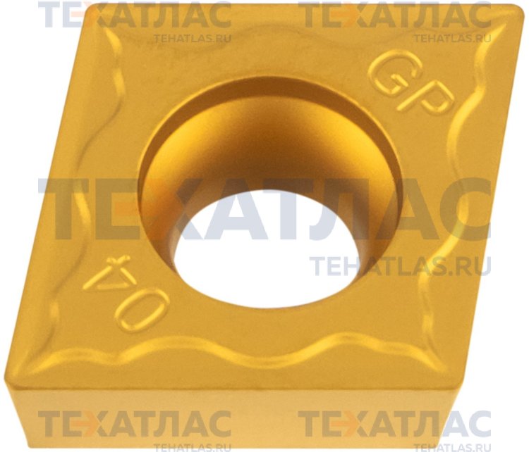 GESAC 240456-GP1225 Пластина токарная CCMT120404-GP сплав GP1225
