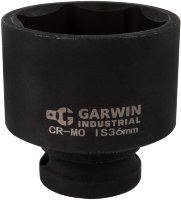 GARWIN 620260-36 Головка торцевая ударная 1/2", 6 гр., 36 мм