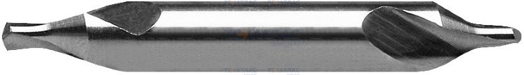 RUKO RK-217025 Сверло центровочное 2,5 мм, DIN 333/A, HSS, тип N