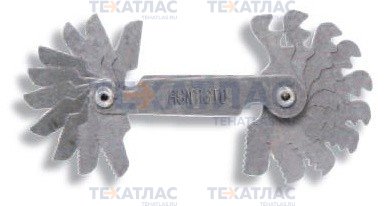 ASIMETO 605-51-8 Набор комбинированных резьбовых шаблонов 60° 0,5-6 мм / 4 - 56 TPI из 28 шт. ASIMETO 605-51-8 Набор комбинированных резьбовых шаблонов 60° 0,5-6 мм / 4 - 56 TPI из 28 шт.