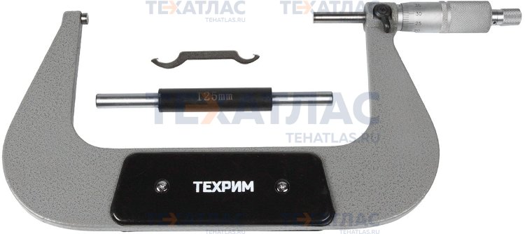 ТЕХРИМ T050010 Микрометр МК-150, 150 мм - 0.01 КЛ.1, ГОСТ 6507-90