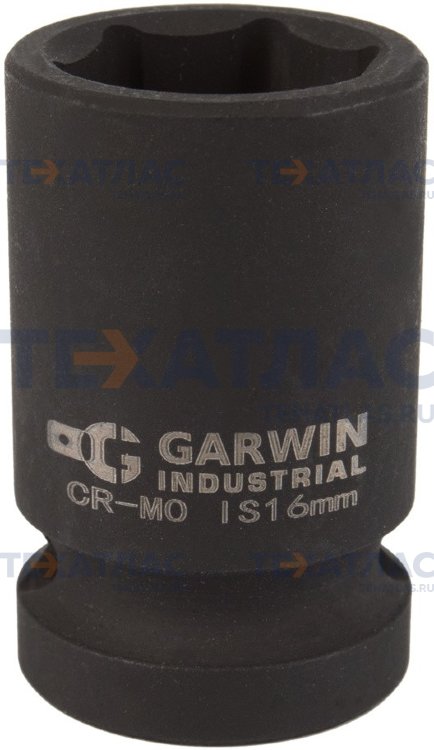 GARWIN 620260-24 Головка торцевая ударная 1/2", 6 гр., 24 мм
