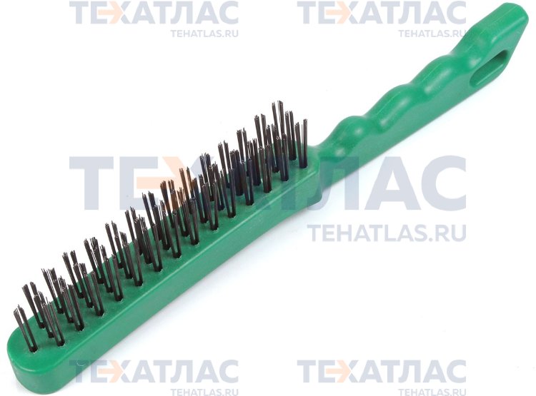GARWIN 736022-3 Щетка 3-рядная металлическая с пластиковой ручкой