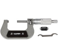 ТЕХРИМ T050006 Микрометр МК-50, 50 мм - 0.01 КЛ.1, ГОСТ 6507-90