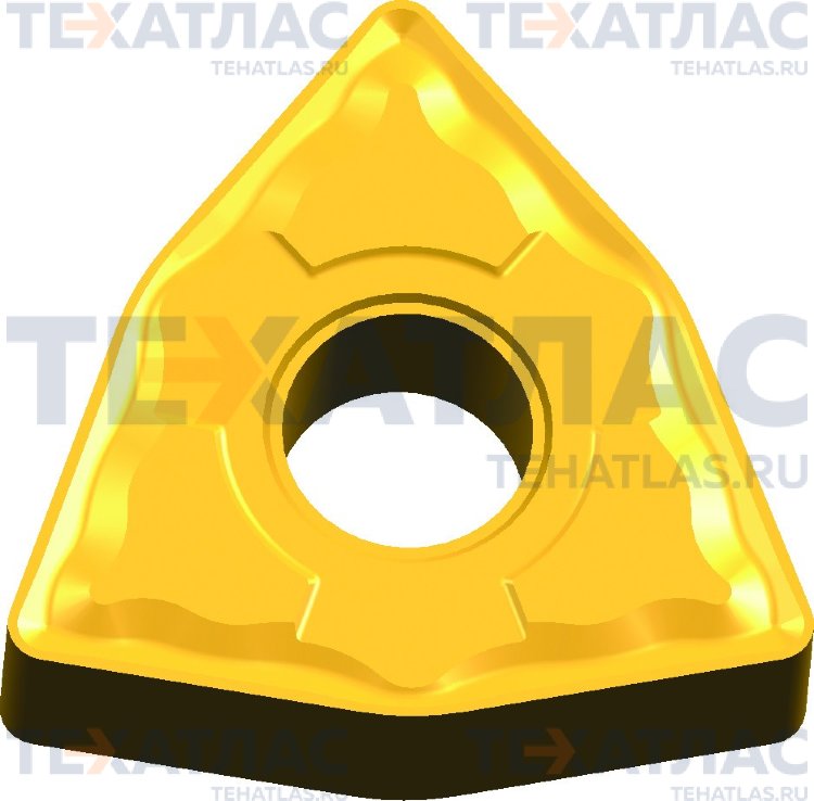 GESAC 239504-GP1225 Пластина токарная WNMG080404-GM сплав GP1225
