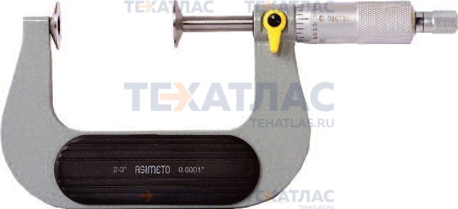 ASIMETO 141-02-2 Дисковый микрометр 0,01 мм 25-50 мм