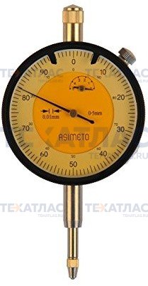 ASIMETO 402-20-8 Индикатор часового типа ИЧ 0-20 мм, 0,01 мм, с защитой от толчков