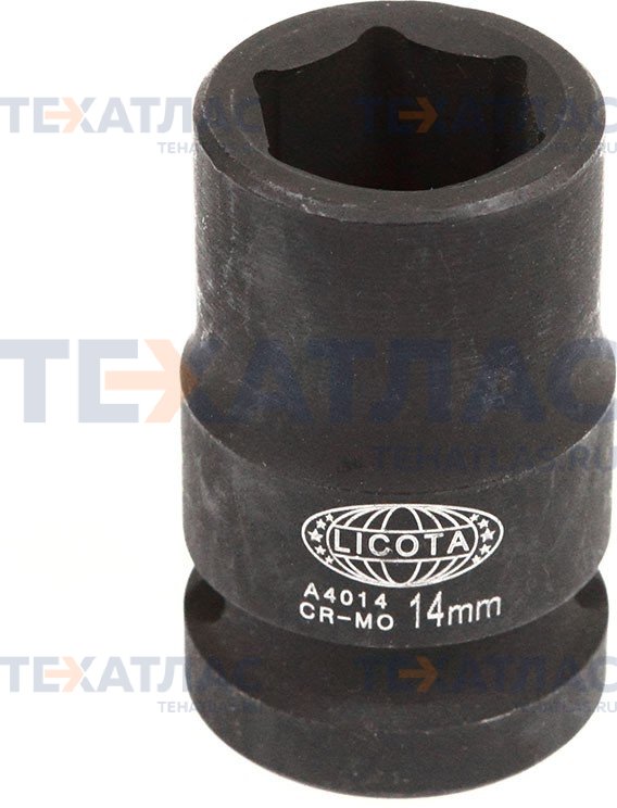 Licota A4014 Головка торцевая ударная 1/2" 14 мм