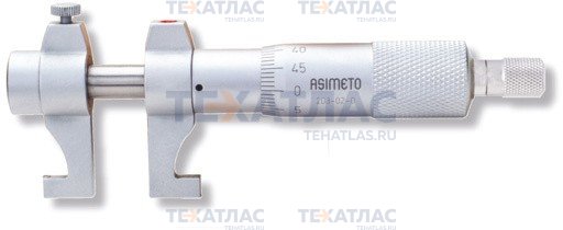 ASIMETO 203-04-0 Двухточечный микрометрический нутромер нониус 0,01 мм, 75-100 мм