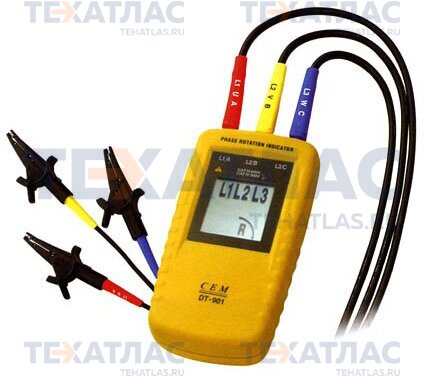 Индикатор чередования фаз CEM DT-901 Индикатор чередования фаз CEM DT-901