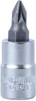 GARWIN V01PZ1 Головка торцевая с вставкой 1/4" PZ1