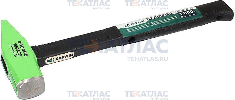 GARWIN 711200-1000 Молоток Garwin MONOLITH, обрезиненная рукоятка, 1000 г