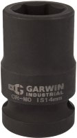 GARWIN 620260-14 Головка торцевая ударная 1/2", 6 гр., 14 мм