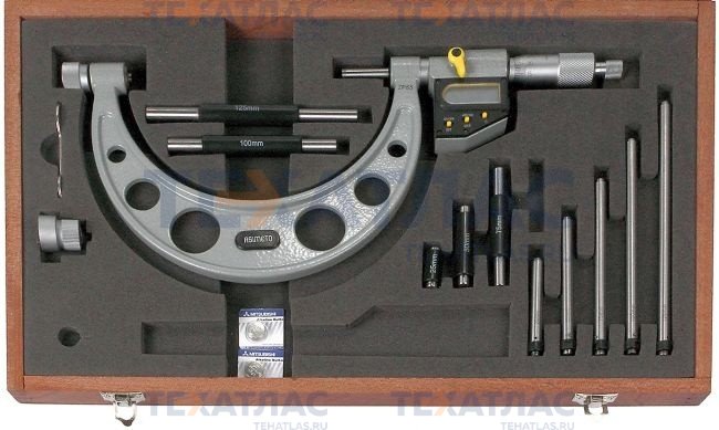 ASIMETO 115-28-0 Микрометр цифровой IP65 0,001 мм, 600-700 мм 4 / 2