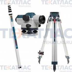 Оптический нивелир Bosch GOL 20D + BT160 + GR500
