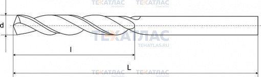 JSD Tools BT-5311 Сверло спиральное по металлу 6,6 мм, ц/хв
