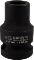 GARWIN 620260-12 Головка торцевая ударная 1/2", 6 гр., 12 мм