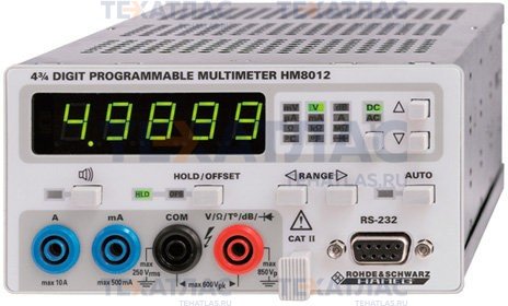 4 3/4  - разрядный программируемый мультиметр Rohde & Schwarz HM8012