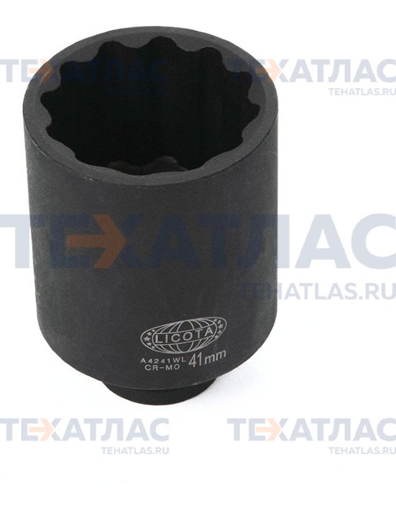 Licota A4241WL Головка торцевая ударная глубокая 1/2" 12 гр. 41 мм