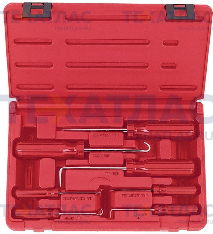 Licota ATG-6105 Набор крючков для демонтажа сальников, 7 пр.