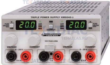 Трехканальный источник питания Rohde & Schwarz HM8040-3 Трехканальный источник питания Rohde & Schwarz HM8040-3