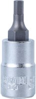 GARWIN V01H06 Головка торцевая с шестигранной вставкой 1/4" 6 мм