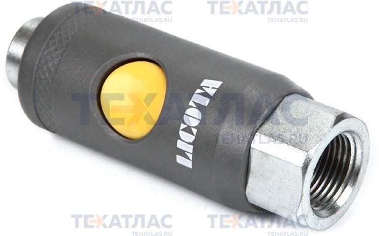 Licota SR30PF Пневматический разъем, быстросъемный, двухкомпонентный, с предохранителем 3/8" внутренняя резьба