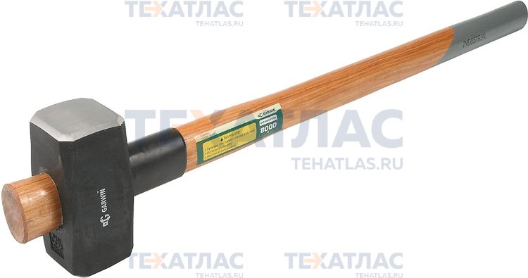 GARWIN 712085-8000 Кувалда Garwin INDUSTRIAL с обратной рукояткой из дерева гикори, 8 кг GARWIN 712085-8000 Кувалда Garwin INDUSTRIAL с обратной рукояткой из дерева гикори, 8 кг