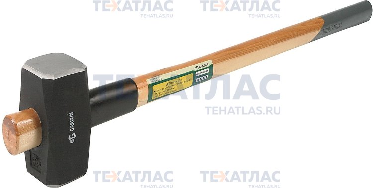 GARWIN 712085-6000 Кувалда Garwin INDUSTRIAL с обратной рукояткой из дерева гикори, 6 кг GARWIN 712085-6000 Кувалда Garwin INDUSTRIAL с обратной рукояткой из дерева гикори, 6 кг