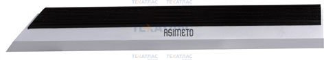 ASIMETO 639-74-0 Линейка лекальная с двусторонним скосом нер. сталь 150 мм DIN 874
