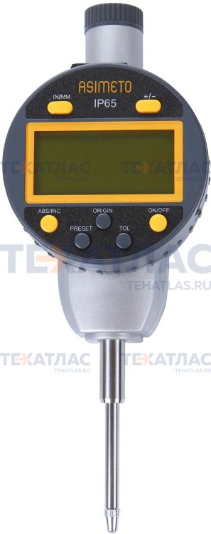 ASIMETO 407-02-4 Измерительная головка цифровая IP65 0,001 мм, 0-25 мм / 0-1"