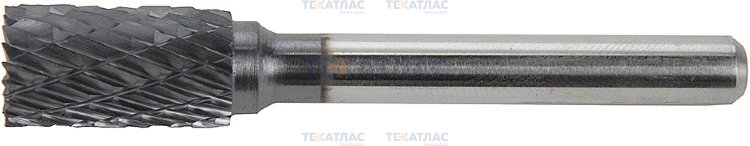 GARWIN 900527-10*20*64 Борфреза цилиндрическая с торцевыми зубьями 10x20x64 мм, VHM, DC, TiAlN, форма B