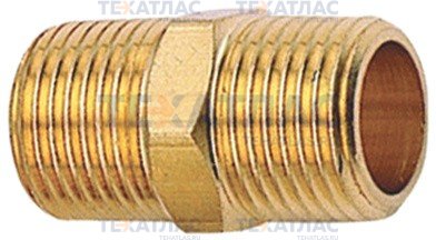 Licota MP2030 Переходник наружная резьба 1/4 - наружная резьба 3/8