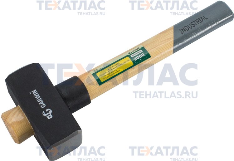 GARWIN 712085-2000 Кувалда Garwin INDUSTRIAL с обратной рукояткой из дерева гикори, 2000 г GARWIN 712085-2000 Кувалда Garwin INDUSTRIAL с обратной рукояткой из дерева гикори, 2000 г